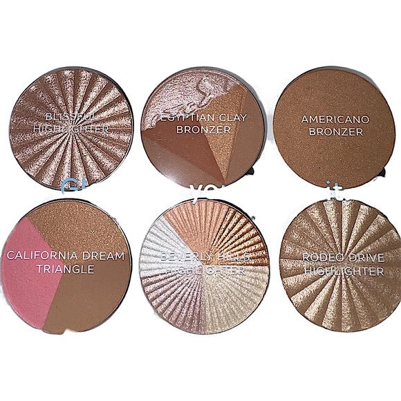 Ofra Pro Palette. On The Glow bronzing & highlighting palette, so shimmery *NEW* - Picture 3 of 14